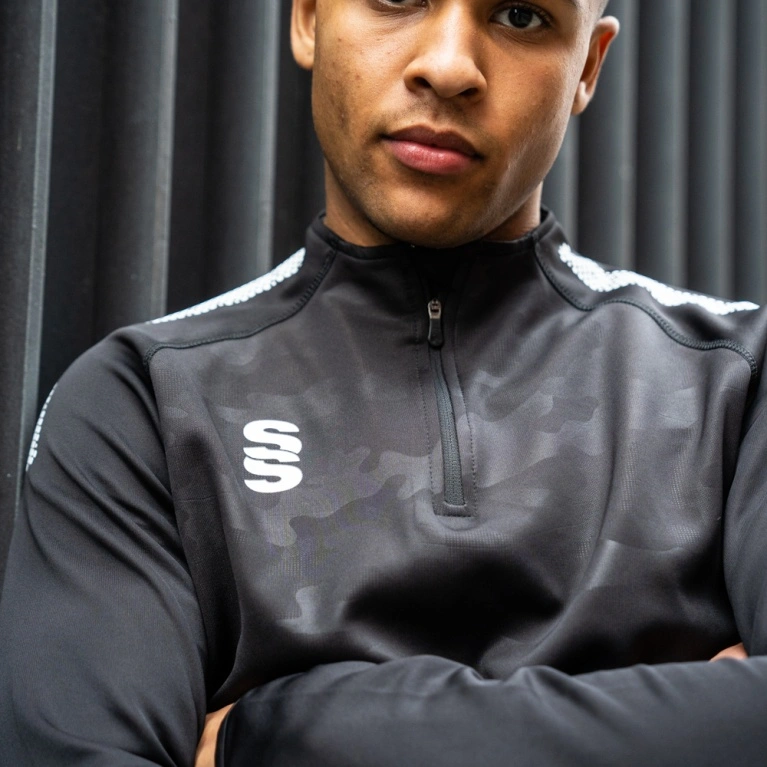 Camo Performance Top - Black