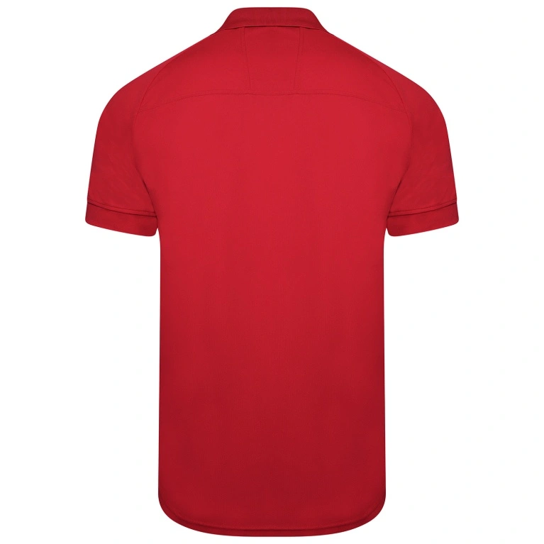 Dual Solid Colour Polo : Red