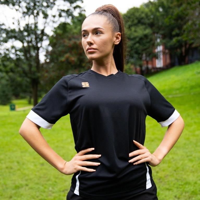 Fuse Training Shirt : Black / White