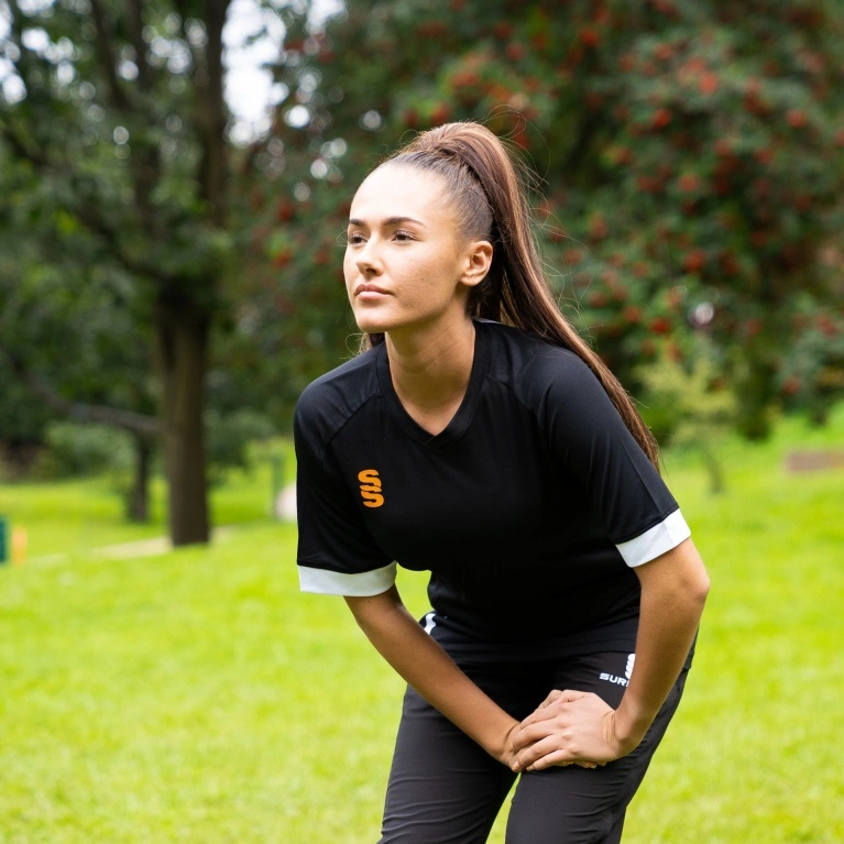 Fuse Training Shirt : Black / White