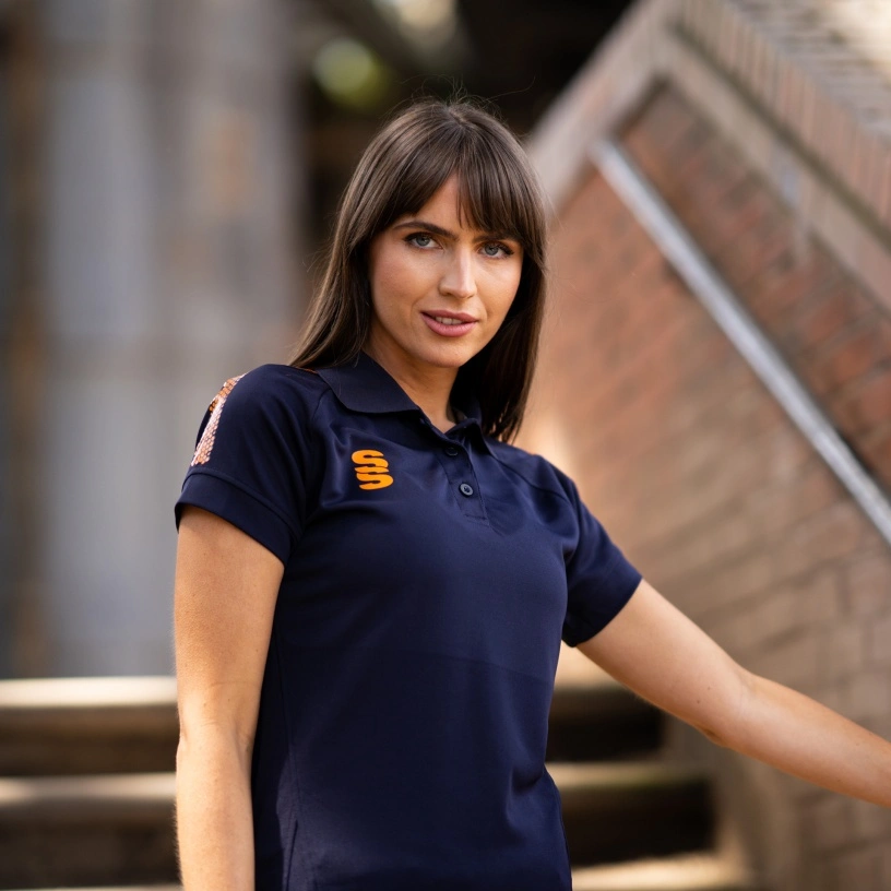 Women's  Polo Shirt : Navy