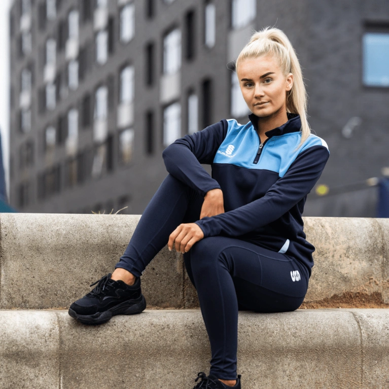 Blade Performance Top : Navy / Sky / White