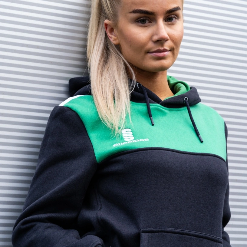 Blade Hoody : Navy / Emerald / White