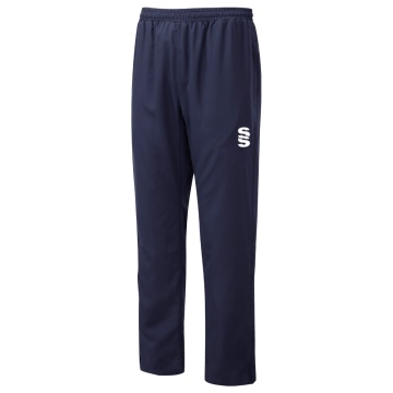 POPLIN TRACK PANT WITH LYCRA-Navy - Womens