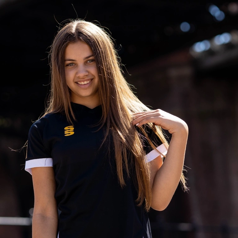 Fuse Training Shirt : Black / White