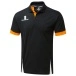 Blade Polo Shirt : Black / Orange / White