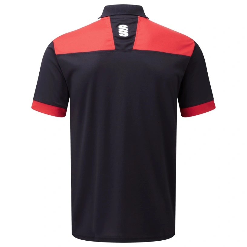 Blade Polo Shirt : Navy / Red / White