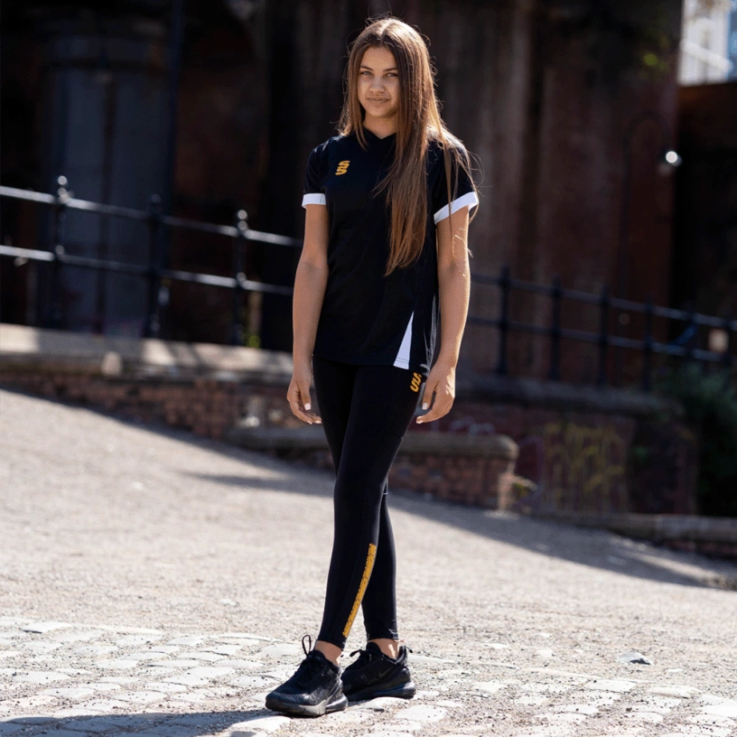 Fuse Training Shirt : Black / White