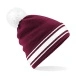 Maroon/White