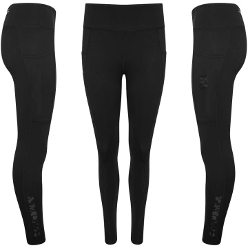 Performance Full Length Leggings : Black
